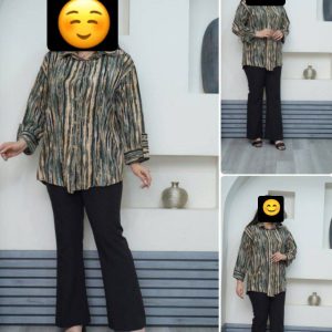 شومیز رنگین کمانی
